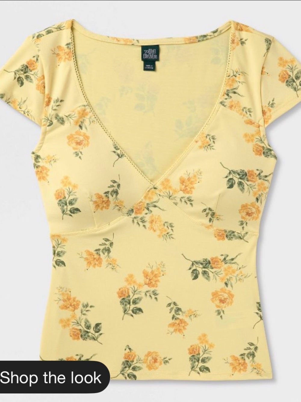 *NEW* Cap Sleeve Deep V-Neck